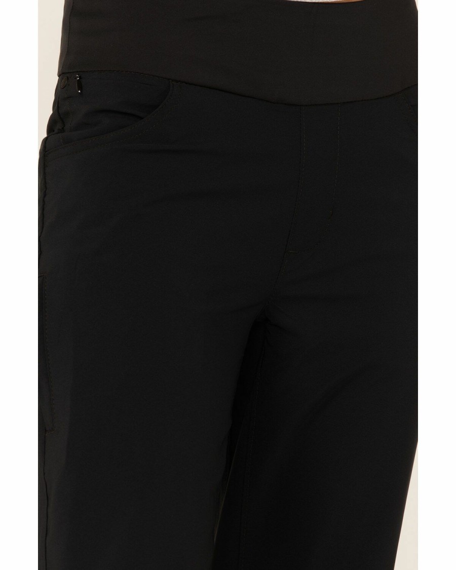 Men * | Bestsellers Wrangler Women'S Jet Black Trail Joggers