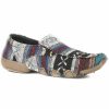 Women * | New Threads Roper Women'S Multi Color Southwest Liza Driving Mocs