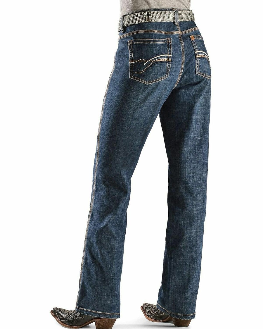 Women * | Latest Aura By Wrangler Women'S Slimming Stretch Jeans