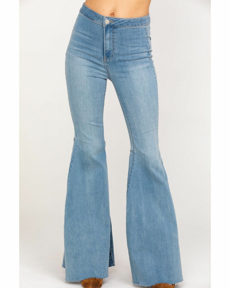 Women * | Sale Online Free People Women'S Just Float On Flare Jeans