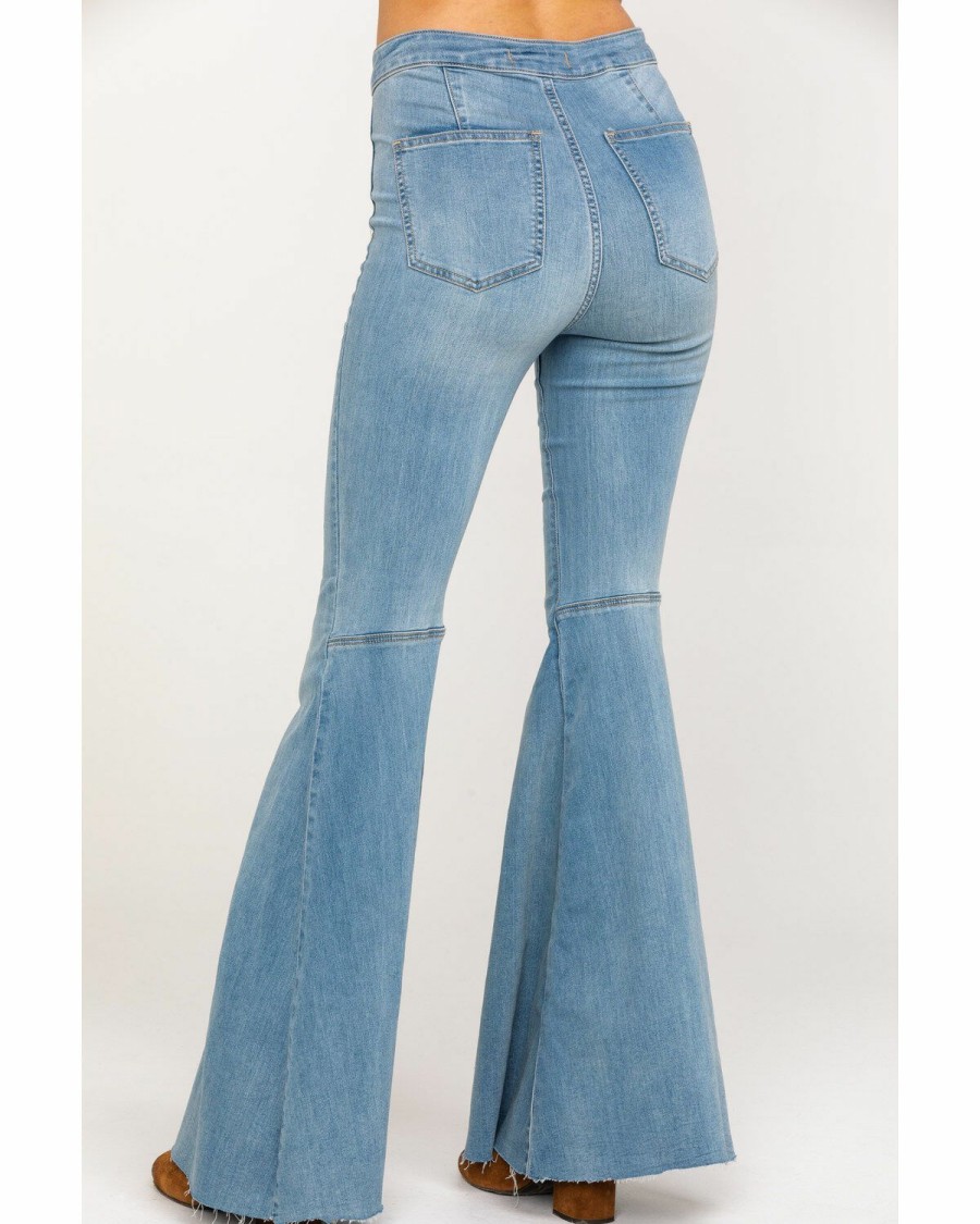 Women * | Sale Online Free People Women'S Just Float On Flare Jeans