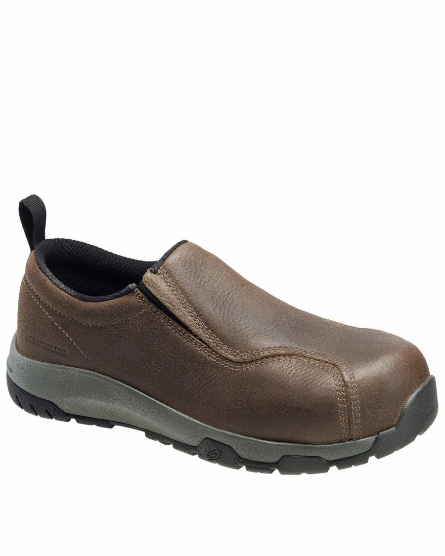 Men * | Cut Price Nautilus Men'S Slip-On Work Shoes Composite Toe