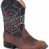 Gifts * | Top Selling Roper Kid'S Light Up Spider Web Western Boots