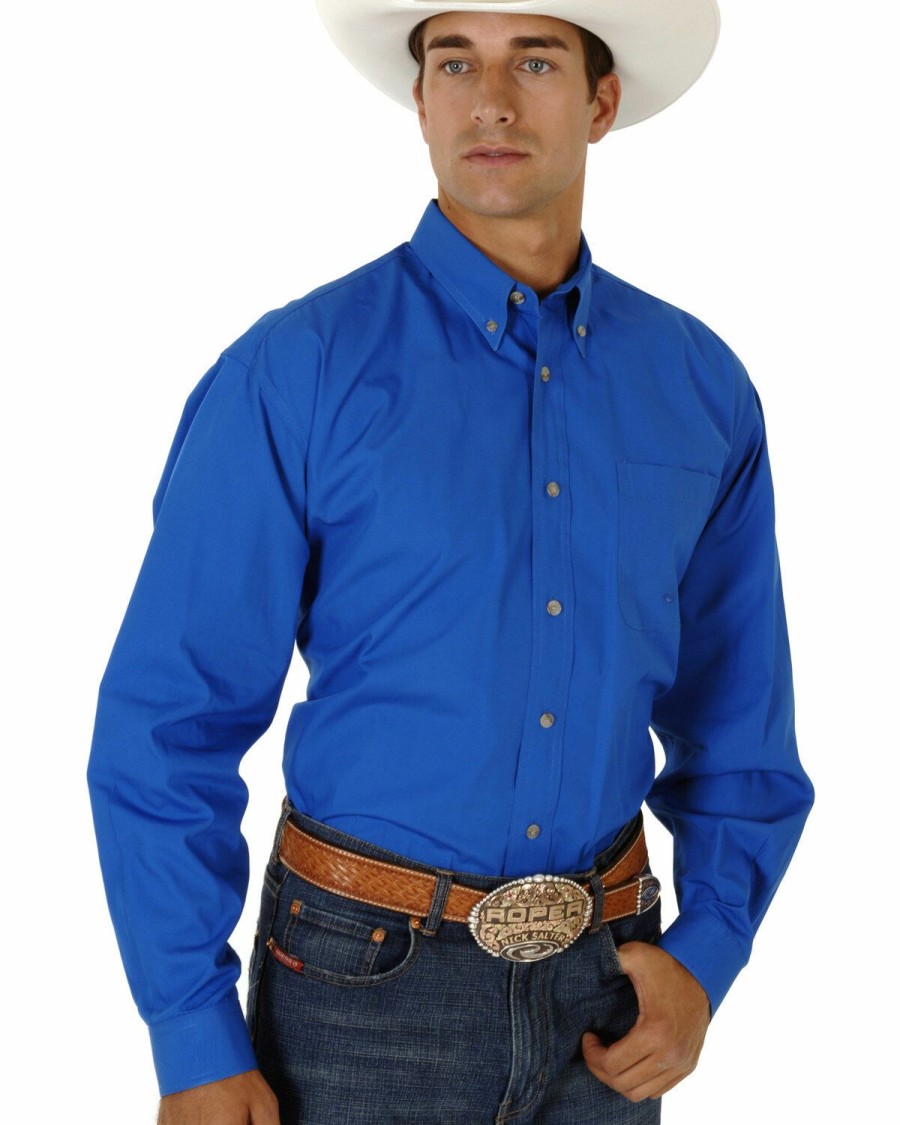 Men * | Unique Roper Amarillo Collection Men'S Shirt