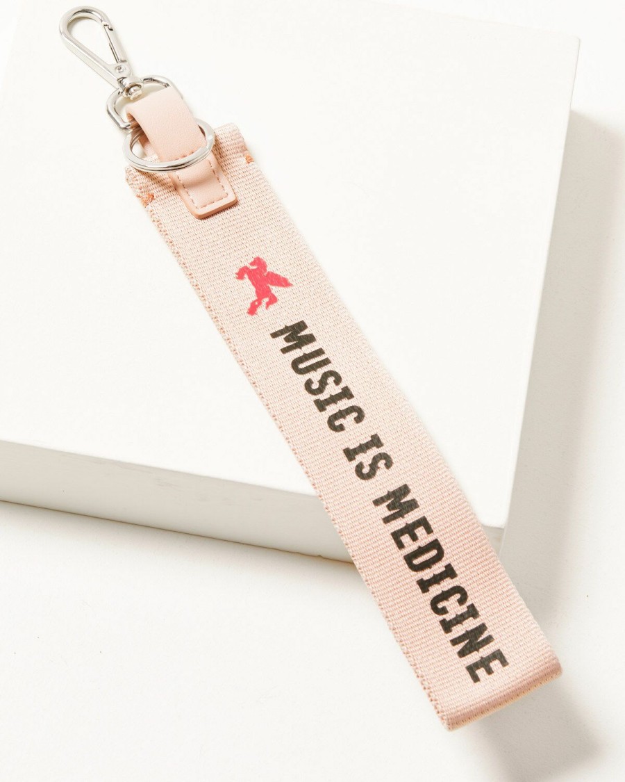 Women * | Attractive Idyllwind Women'S Music Is Medicine Keychain