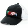 Women * | Exquisite Gifts Rank 45 Women'S Mexico & Us Flag Bird Embroidered Mesh-Back Ball Cap