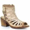 Women * | Sale Online Corral Women'S Jessica Lace Tall Top Sandals