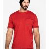 Men * | Cheap Ariat Men'S Red Rebar Workman Technician Graphic Work T-Shirt