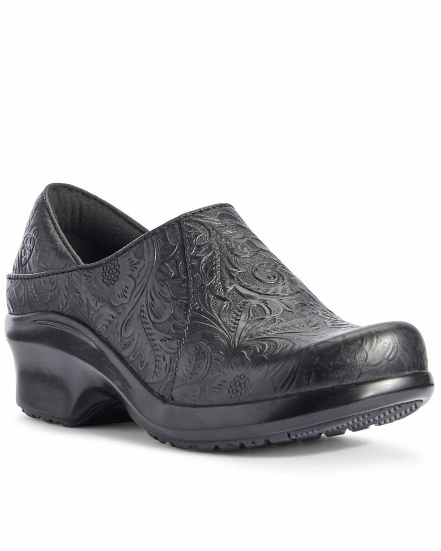 Women * | Premium Ariat Women'S Hera Expert Tooled Clogs