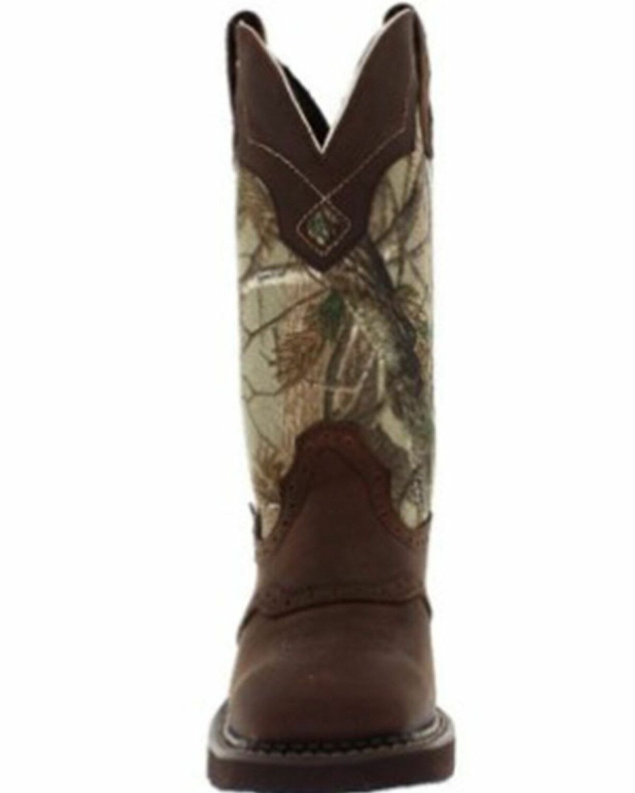 Women * | Top Selling Justin Women'S Raya Western Boots Wide Square Toe