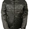 Men * | Best Sellers Milwaukee Leather Men'S Reflective Skulls Textile Jacket