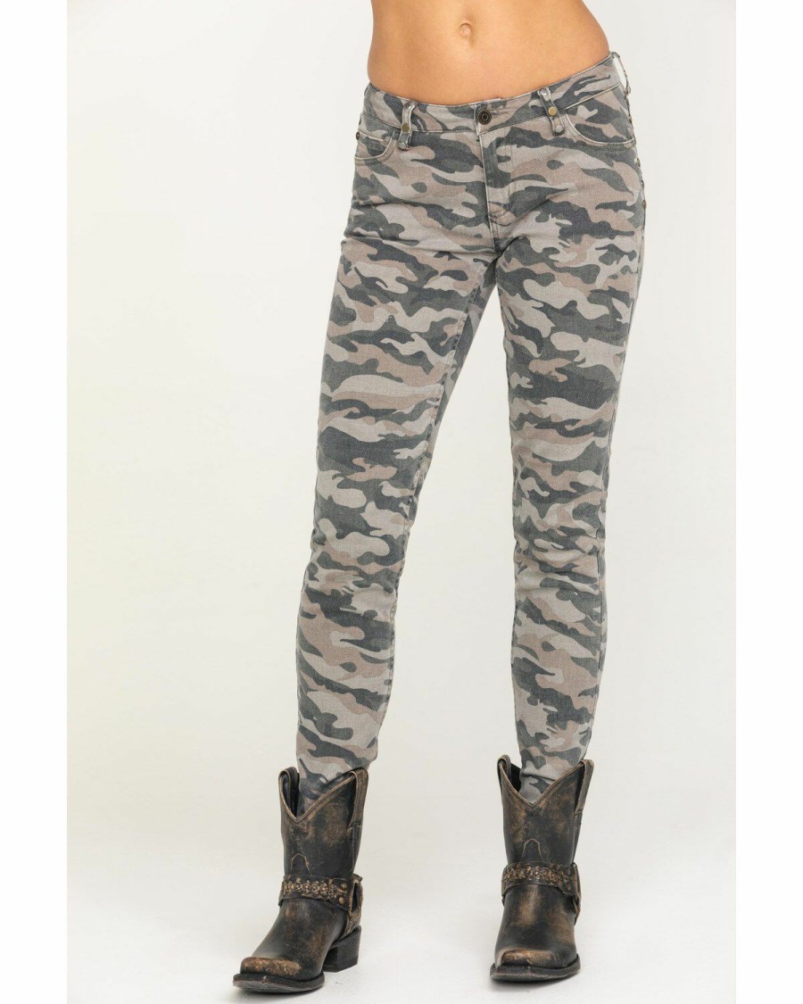 Women * | Unique Idyllwind Women'S Camo Skinny Jeans