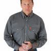 Men * | Official Wrangler Riggs Men'S Flame Resistant Work Shirt