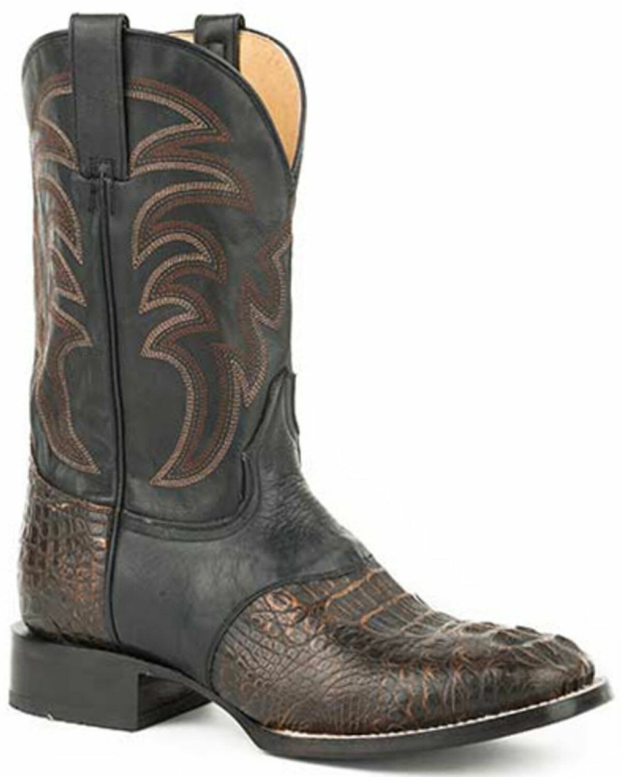 Men * | Hot Selling Roper Men'S Samuel Western Boots Square Toe