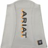 Men * | Sale Online Ariat Men'S Heather Grey Rebar Neck & Face Gaiter