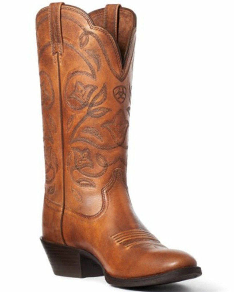 Women * | Sale Online Ariat Women'S Heritage Western Boots Round Toe