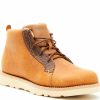 Men * | Discount Wrangler Footwear Men'S Lace-Up Boots Round Toe