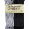 Men * | Cut Price Cody James Men'S Cushioned 6 Pair Boot Socks Pack