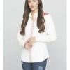 Women * | Official Kimes Ranch Women'S Electric Lady Embroidered Long Sleeve Western Shirt