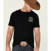 Men * | Discount Cowboy Hardware Men'S Heather Grey Mess With The Bull Graphic Short Sleeve T-Shirt