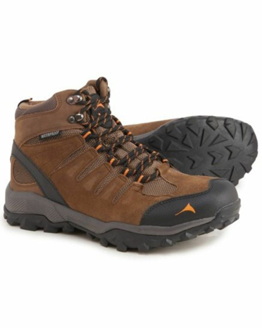 Men * | Exquisite Gifts Pacific Mountain Men'S Boulder Waterproof Hiking Boots Soft Toe