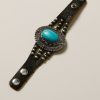 Women * | Cheap Idyllwind Women'S Oh My Turquoise Leather Bracelet