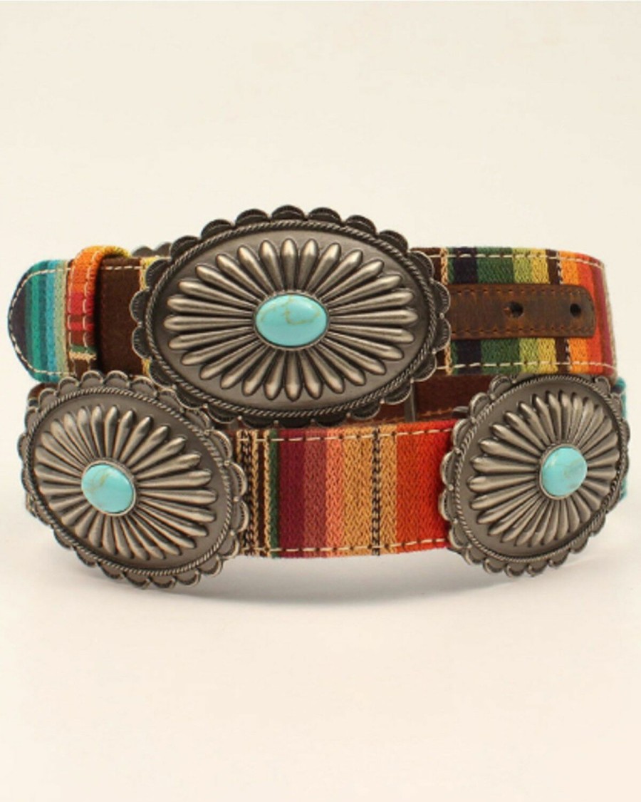 Women * | New Ariat Women'S Serape Western Belt