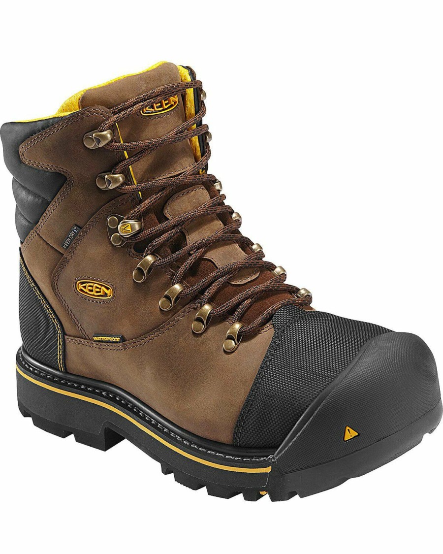 Men * | Best Sellers Keen Men'S Milwaukee Mid Waterproof Boots Steel Toe