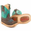 Kids * | Special Offers Roper Infant Boys' Cowbaby Lightning Western Boots Square Toe