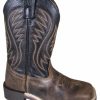 Kids * | Bestsellers Smoky Mountain Boys' Travis Western Boots Square Toe