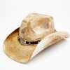 Women * | Discount Shyanne Women'S Natural Gori Straw Western Hat