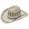 Gifts * | Hot Sell Ariat Men'S Natural Bangora Straw Cord Western Hat