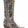 Gifts * | Unique Corral Women'S Wing And Cross Snip Toe Western Boots