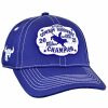 Kids * | Discount Cowboy Hardware Boys' Navy Champion Buckle Embroidered Patch Ball Cap