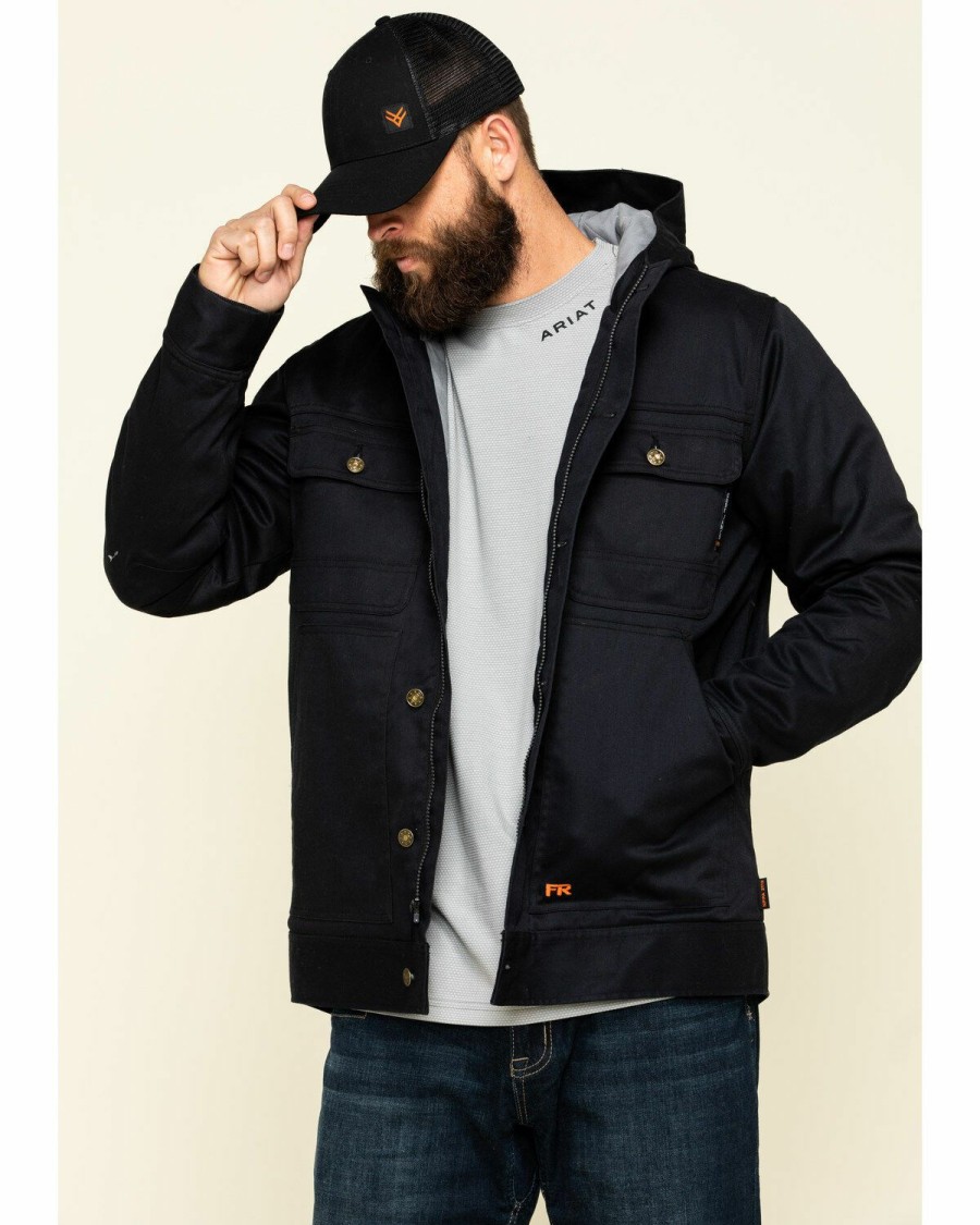 Men * | Hawx Cheap Cody James Men'S Fr Hooded Duck Work Jacket Tall