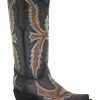 Women * | Cheap Corral Women'S Hand Painted With Embroidery Western Boots Snip Toe