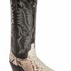 Men * | New Threads Laredo Men'S Exotic Snake Western Boots