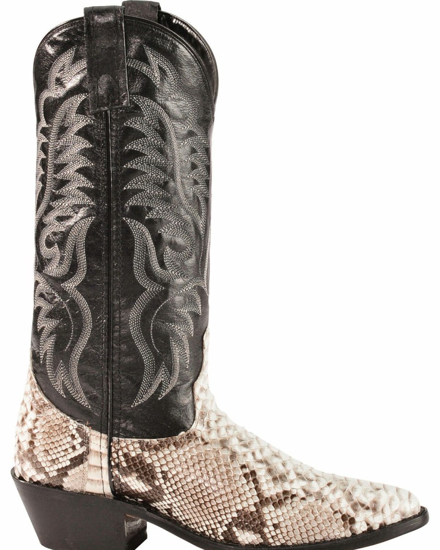 Men * | New Threads Laredo Men'S Exotic Snake Western Boots