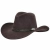 Men * | New Threads Outback Trading Co. Shy Game Crusher Upf50 Australian Wool Hat