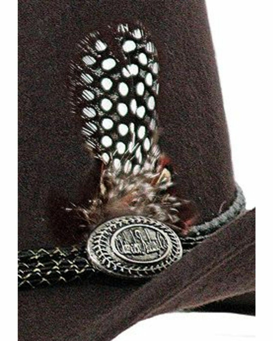 Men * | New Threads Outback Trading Co. Shy Game Crusher Upf50 Australian Wool Hat