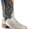 Men * | Dan Post Official El Dorado Men'S Komodo Dragon Natural Exotic Western Boots Broad Square Toe