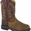 Kids * | Premium Smoky Mountain Youth Boys' Buffalo Wellington Western Boots Round Toe